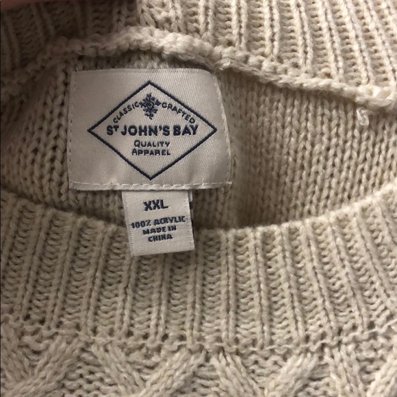 NWT Cream Sweater - Picture 4 of 10